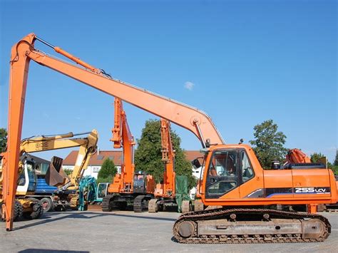 mini excavator long reach|excavator long reach for sale.